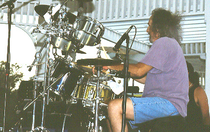 Frankie playing with DB&GS, 10-24-04, Sarasota, FL.